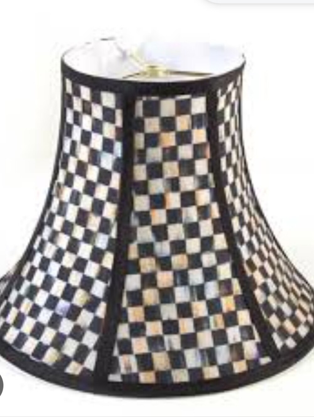 Mackenzie Childs Courtly Check Lamp Shade